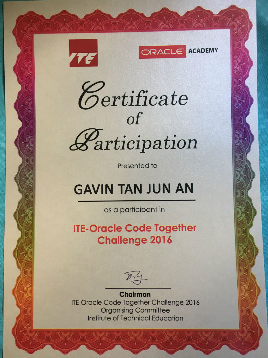 Oracle Java Code together