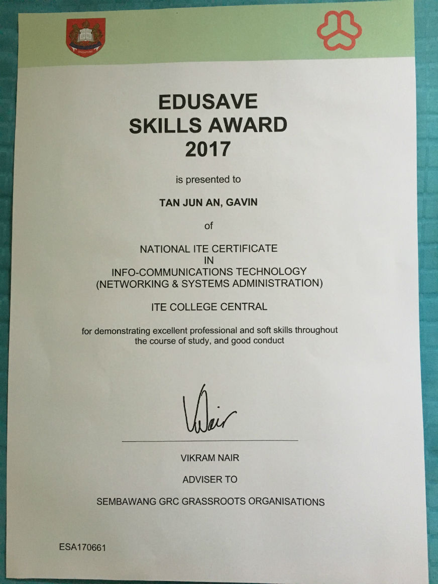 Edusave Award